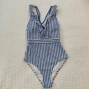 Cupshe Striped One Piece Suit
